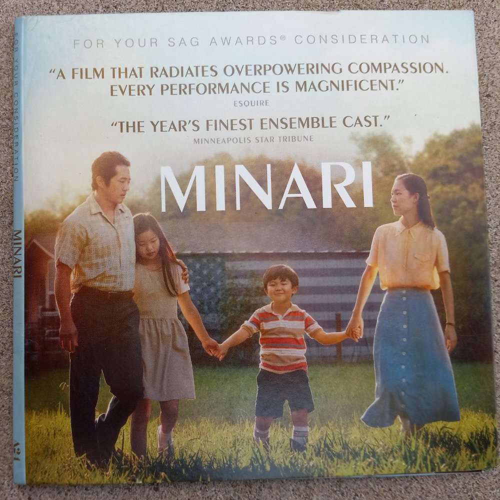 FOR YOUR CONSIDERATION -Minari SAG DVD Screener - Yuen, Youn, Cast